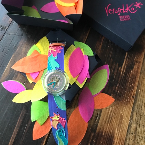 Swatch Accessories - Women’s Pop Swatch Veruschka watch